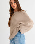 Ribbed Knitted Sweater (Various colors), Le Lis