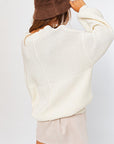 Ribbed Knitted Sweater (Various colors), Le Lis