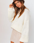 Ribbed Knitted Sweater (Various colors), Le Lis