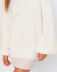 Ribbed Knitted Sweater (Various colors), Le Lis