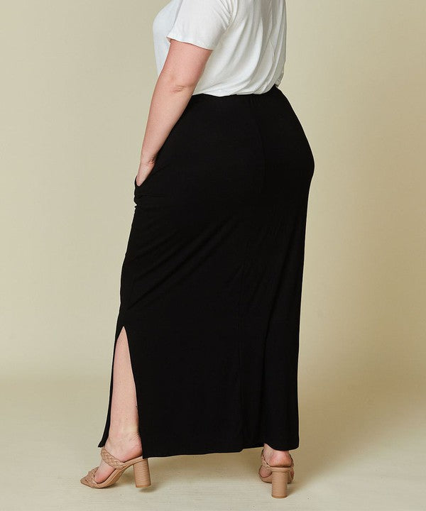 BAMBOO CLASSIC SKIRT, Fabina (plus only)