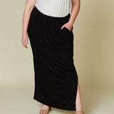 BAMBOO CLASSIC SKIRT, Fabina (plus only)