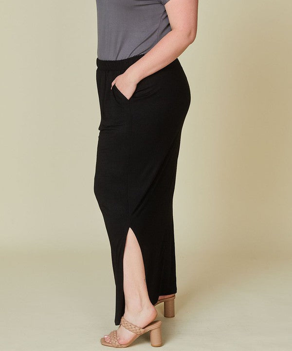 BAMBOO CLASSIC SKIRT, Fabina (plus only)