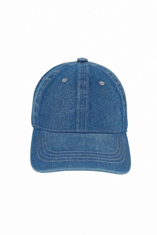 CC Denim Baseball Cap