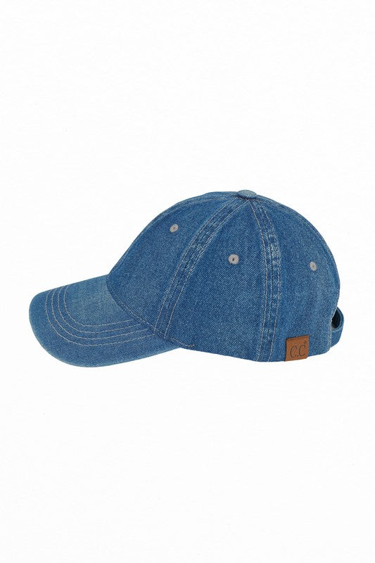 CC Denim Baseball Cap