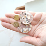 Zoey Earrings - Sandstone, Spiffy & Splendid