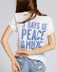 Woodstock 3 Days of Peace & Music Tee , Recycled Karma