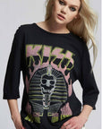 Kiss Hot in the Shade Tour 3/4 Sleeve Tee, Recycled Karma