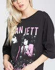 Joan Jett & The Blackhearts 3/4 Sleeve Tee, Recycled Karma