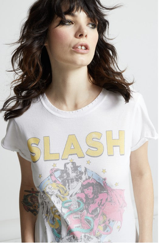 Slash Apocalyptic Love Fitted Tee, Recycled Karma