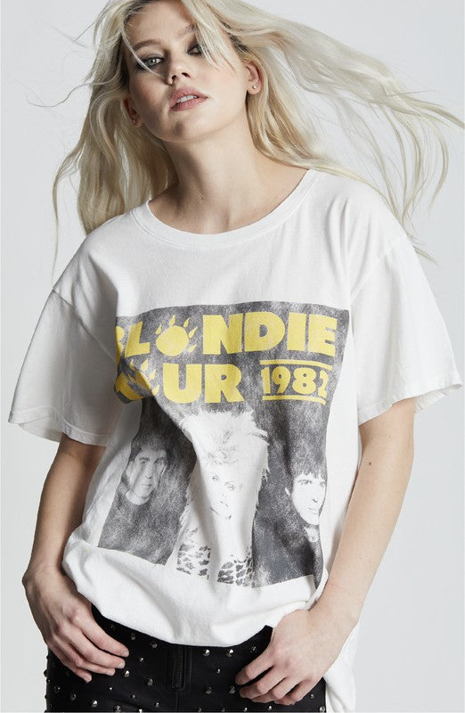 Blondie Tour 1982 Tee , Recycled Karma