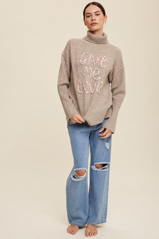 Give Me Love Sweater (Various colors), Listicle