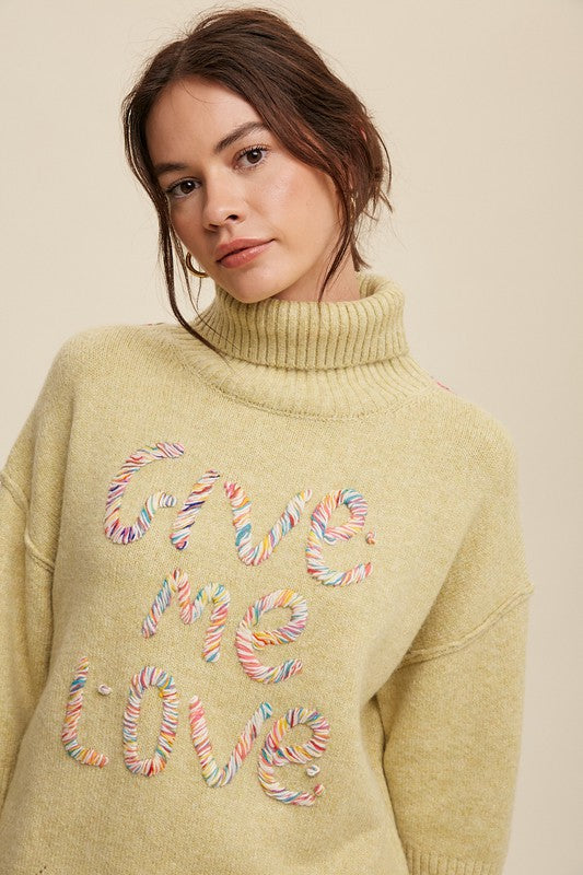 Give Me Love Sweater (Various colors), Listicle