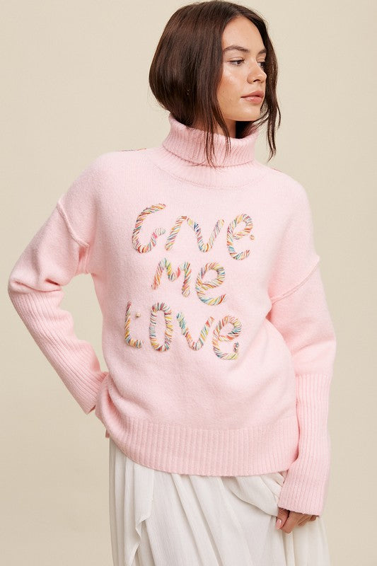 Give Me Love Sweater (Various colors), Listicle