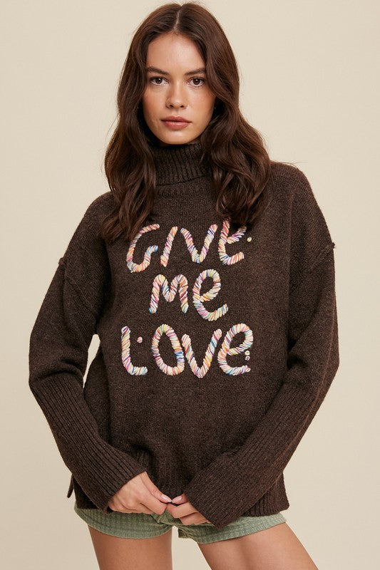 Give Me Love Sweater (Various colors), Listicle