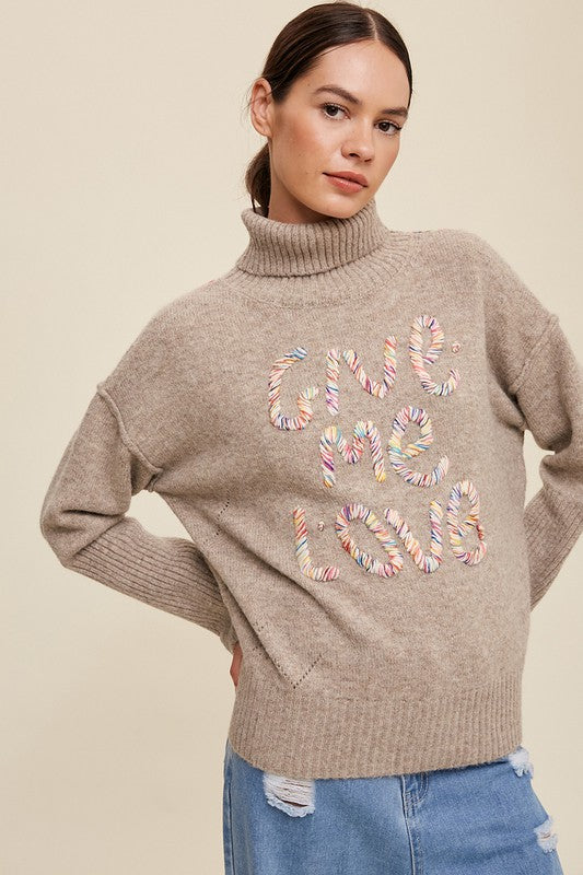 Give Me Love Sweater (Various colors), Listicle