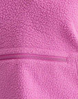 Pocket Detail Boxy Fleece Pullover Sweater (Various colors), Le Lis