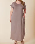 BAMBOO MAXI DRESS, Fabina (Plus Only)