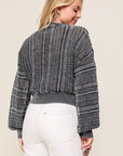 Acid Wash Round Neck Sweater (Various Colors), Timing