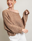 Loose Fit Knit Top, eesome