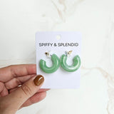 Chloe Hoops - Sage, Spiffy and Splendid