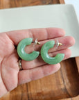 Chloe Hoops - Sage, Spiffy and Splendid