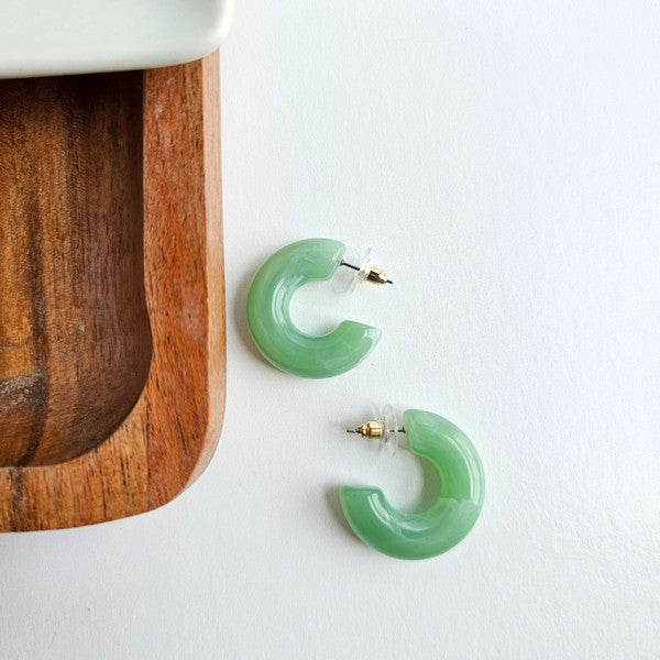 Chloe Hoops - Sage, Spiffy and Splendid