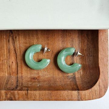 Chloe Hoops - Sage, Spiffy and Splendid