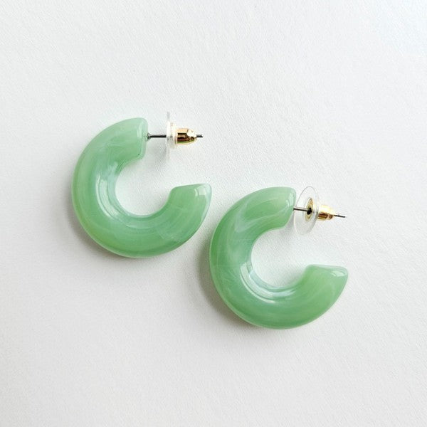 Chloe Hoops - Sage, Spiffy and Splendid