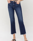 High Rise Regular Straight Jean, Flying Monkey