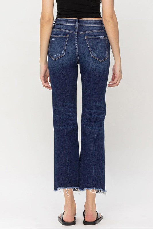 High Rise Regular Straight Jean, Flying Monkey