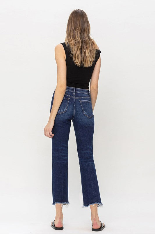 High Rise Regular Straight Jean, Flying Monkey