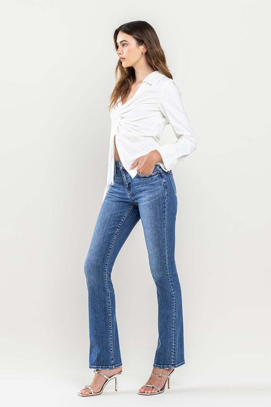 Low Rise Slim Bootcut Jeans, Flying Monkey