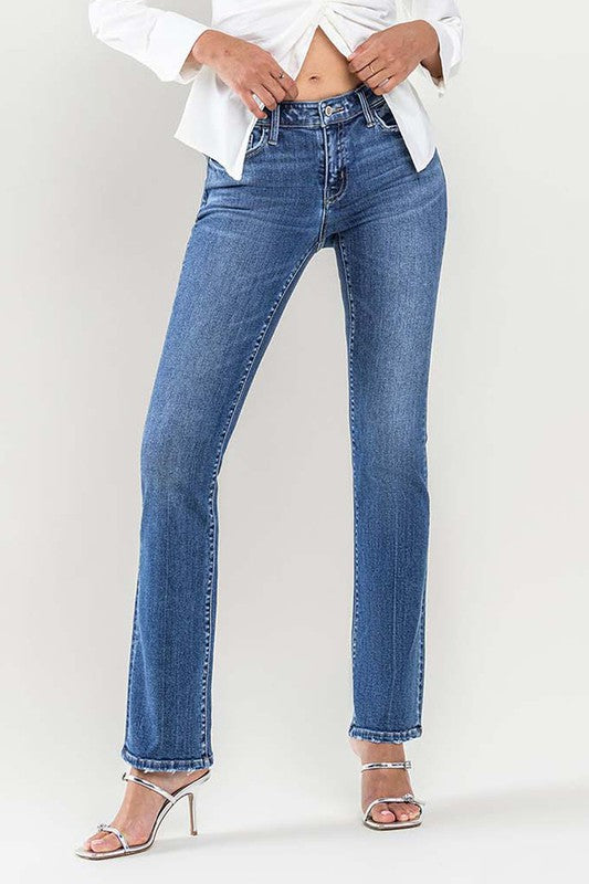 Low Rise Slim Bootcut Jeans, Flying Monkey