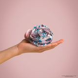 KITSCH - Bridgerton x Kitsch Satin Rosette Medium Flat Cloud Clip in Wisteria