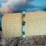 Malachite and Gold Bracelet, Zhanna Jewelry