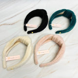 Ellison+Young - Cozy Fuzzy Cloud Knotted Headband