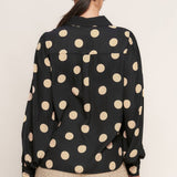 Printed Woven Top, FLYING TOMATO