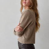 Crescent - Betsy Curved Hem Cardigan