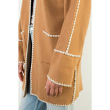 THML - Long Sleeve Midi Cardigan