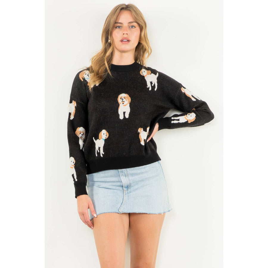 THML - Dog Knit Sweater