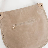 Pretty Simple - OG Rosalie Rivet Suede Hobo Bag - Original Strap