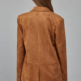 FATE - Faux Suede Relaxed Fit Blazer