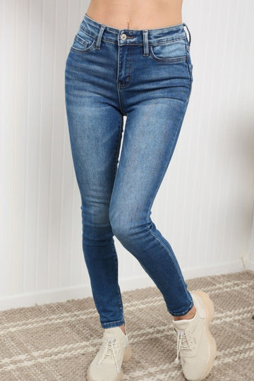 High-Waist Classic Skinny, Vervet by Flying Monkey