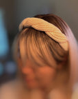 Ellison+Young - Retro Yarn Knit Braided Headband