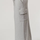 Modal Brushed Long Cargo Skirt, by Hashttag
