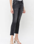 Mid Rise Crop Slim Straight Jeans, Flying Monkey