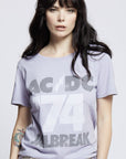 AC/DC Jailbreak '74 Boyfriend Tee, Recycled Karma