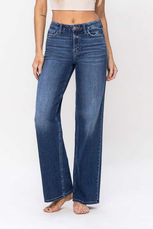 High Rise Loose Fit Jeans, Flying Monkey (Online only)