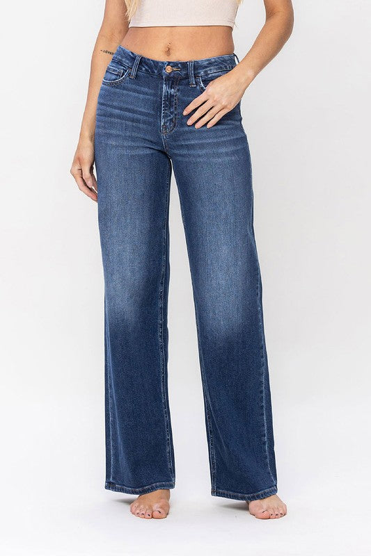 High Rise Loose Fit Jeans, Flying Monkey (Online only)